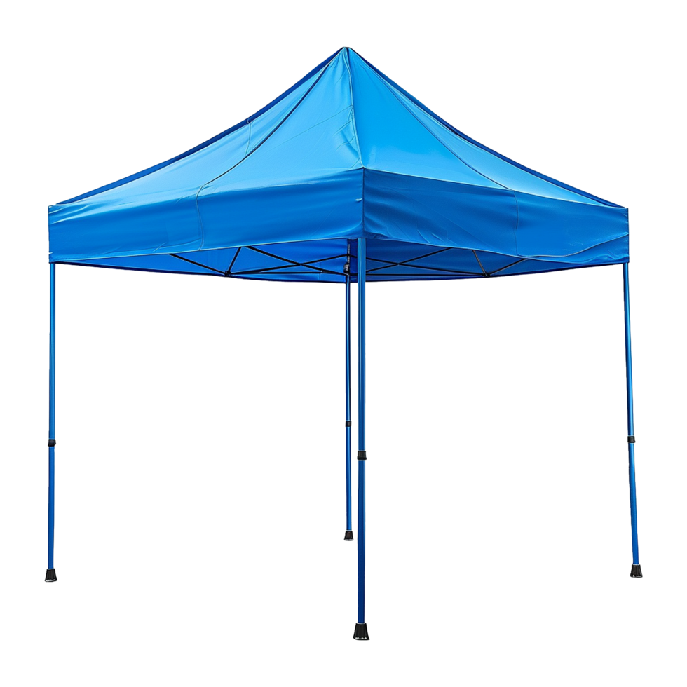 Portable Blue Canopy Tent for Outdoor Events and Shade png