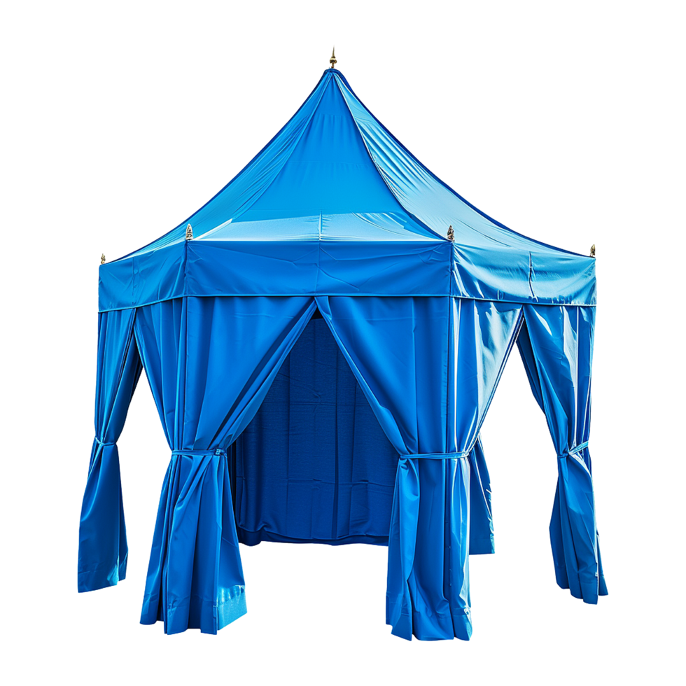 Elegant Blue Outdoor Pop Up Canopy Tent Perfect for Parties and Events png