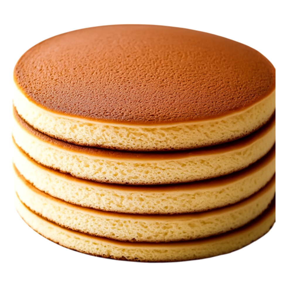 Fluffy Japanese Pancakes Stacked png