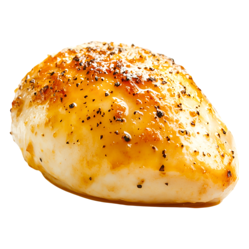 Juicy Grilled Chicken Breast with Spices and Seasoning Garnish png