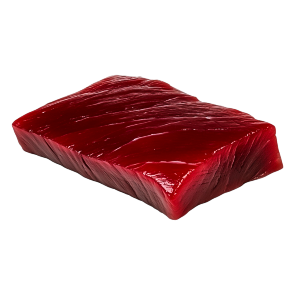 Fresh Red Tuna Fillet on for Culinary Use png