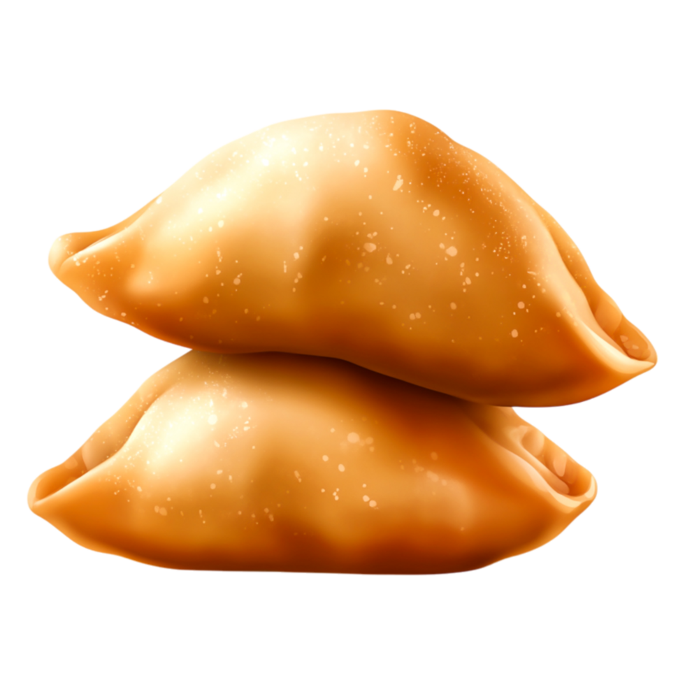 Delicious Golden Pastries Stack Perfect for Food Photography and Illustrations png