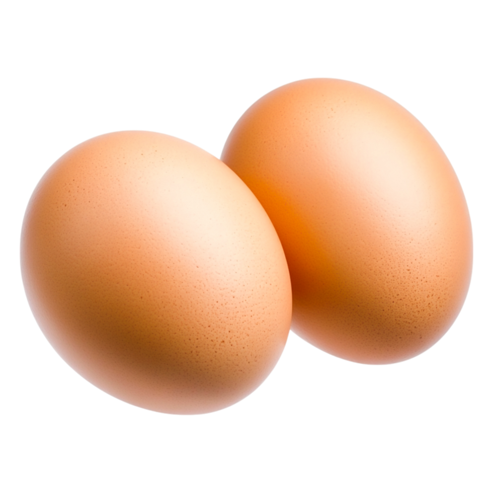 Fresh Brown Chicken Eggs Sitting png