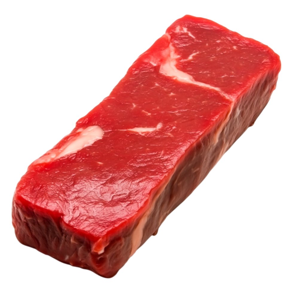 A Fresh Raw Ribeye Steak Isolated on for Culinary Use png