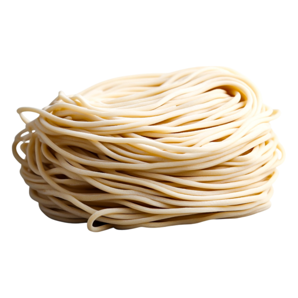 Freshly Made Wheat Pasta Noodles for Italian Cuisine and Home Cooking png