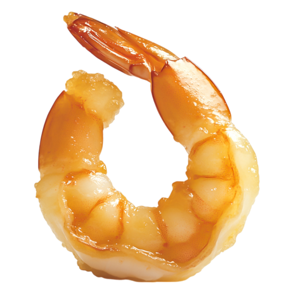 Fresh and Succulent Shrimp Isolated on for Seafood Lovers png