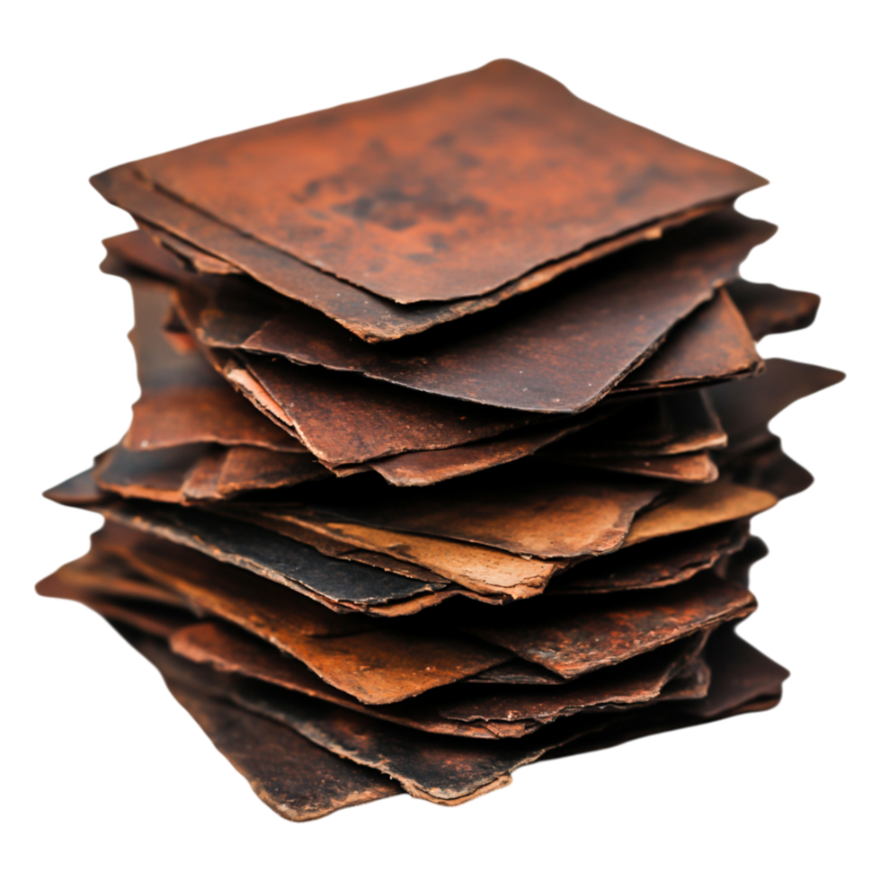 Collection of Stacked Textures with Rusty and Worn Metal Surfaces png