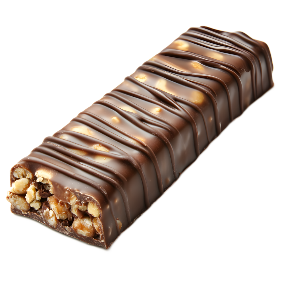 Elegant Artisan Chocolate Bar with Striped Packaging and Delightful Cocoa Infused Sweetness png