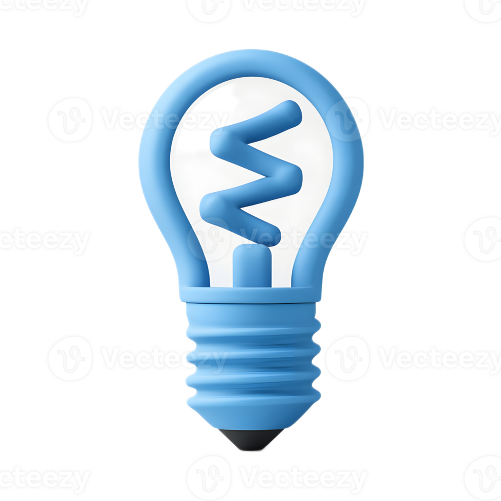 Energy Efficient Lightbulb Symbol Representing Innovative Solutions and Sustainable Technology png