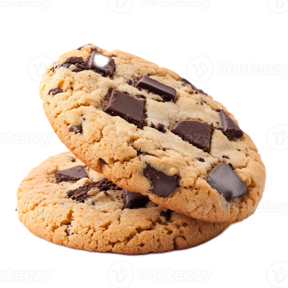 Freshly Baked Chocolate Chip Cookies - Irresistible Homemade Treat with Crispy Edges and Gooey Center png