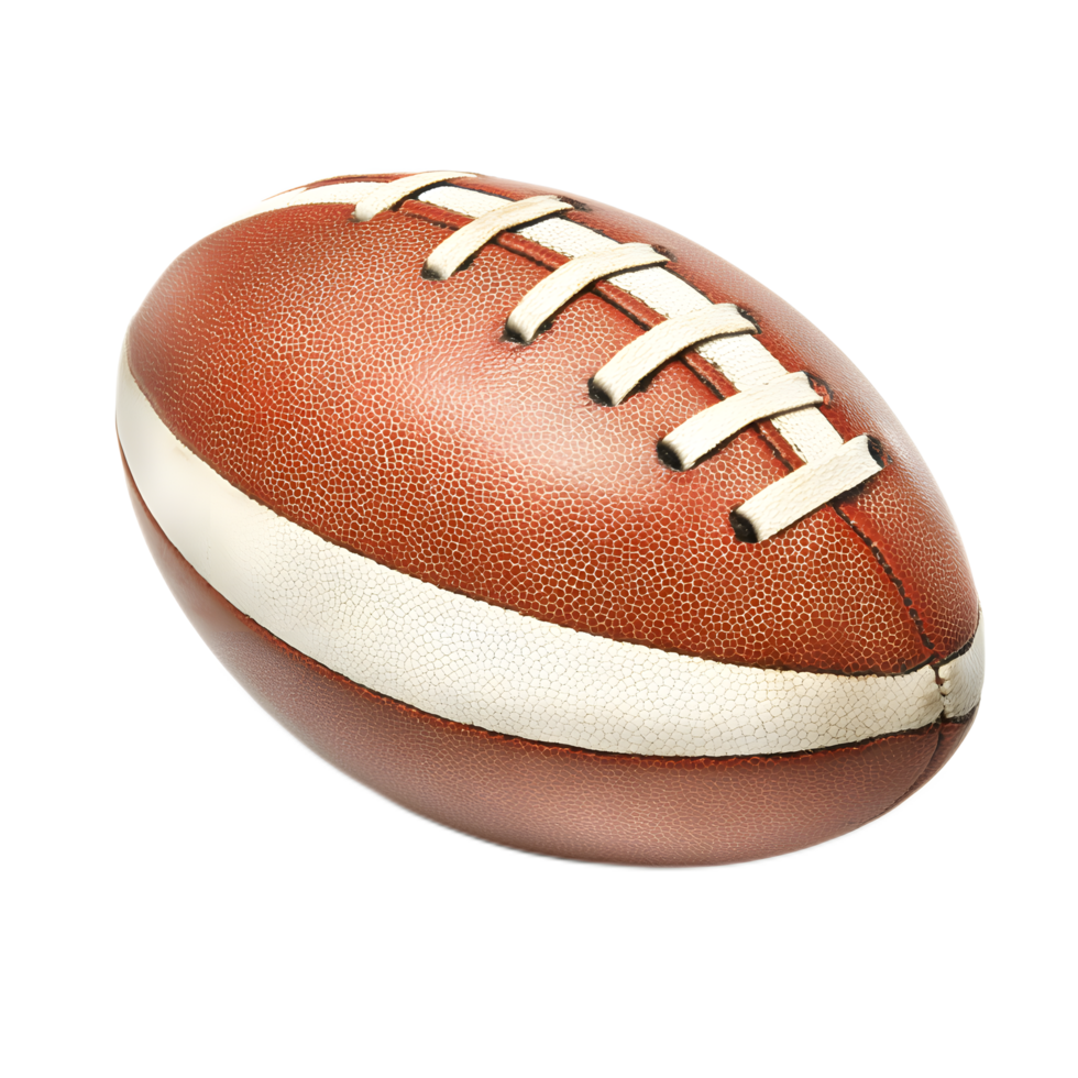 Leather Rugby Ball for Competitive Sports Game and Championship png