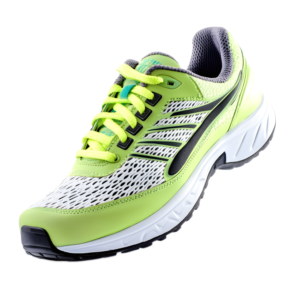 Vibrant Lightweight Athletic Shoe for High Performance Running and Training png