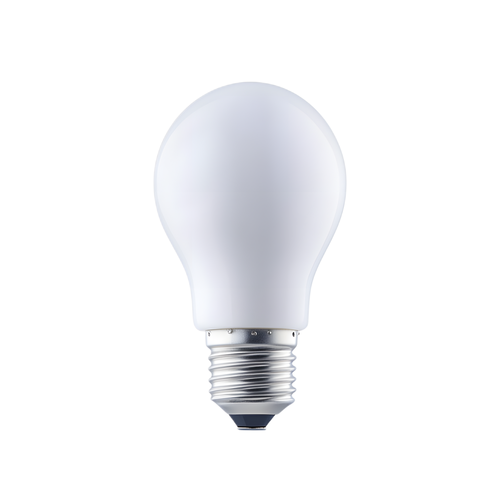 Transparent Smart LED Light Bulb with Connectivity and Automation Capabilities png