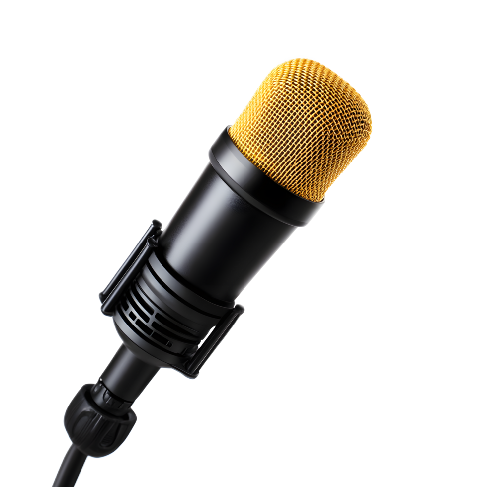 Professional Studio Microphone for Vocal Recording and Broadcast png