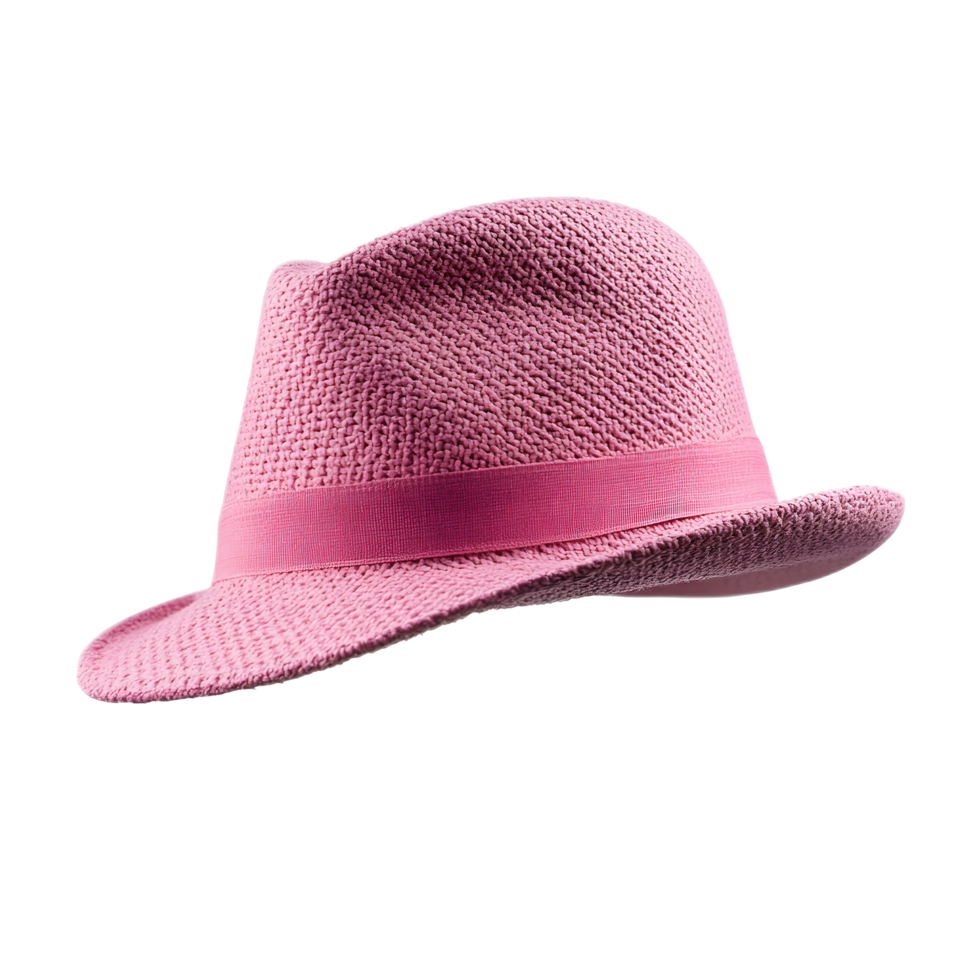 Stylish Knit Pink Hat with Textured Pattern for Cozy Fashion png
