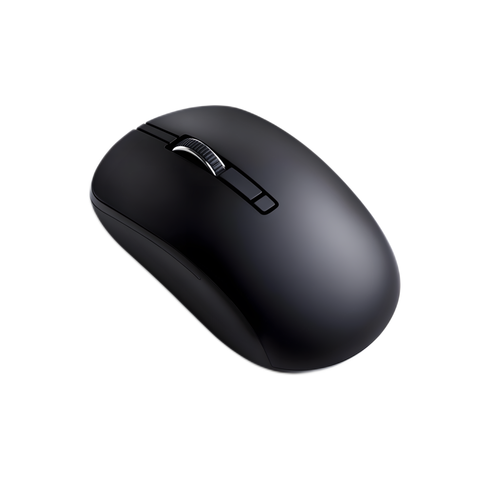 Wireless Mouse Minimalist Design for Seamless Computer Interaction png