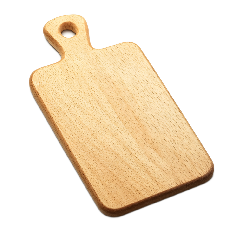 Wooden Chopping Board with Minimalist Design for Everyday Meal png