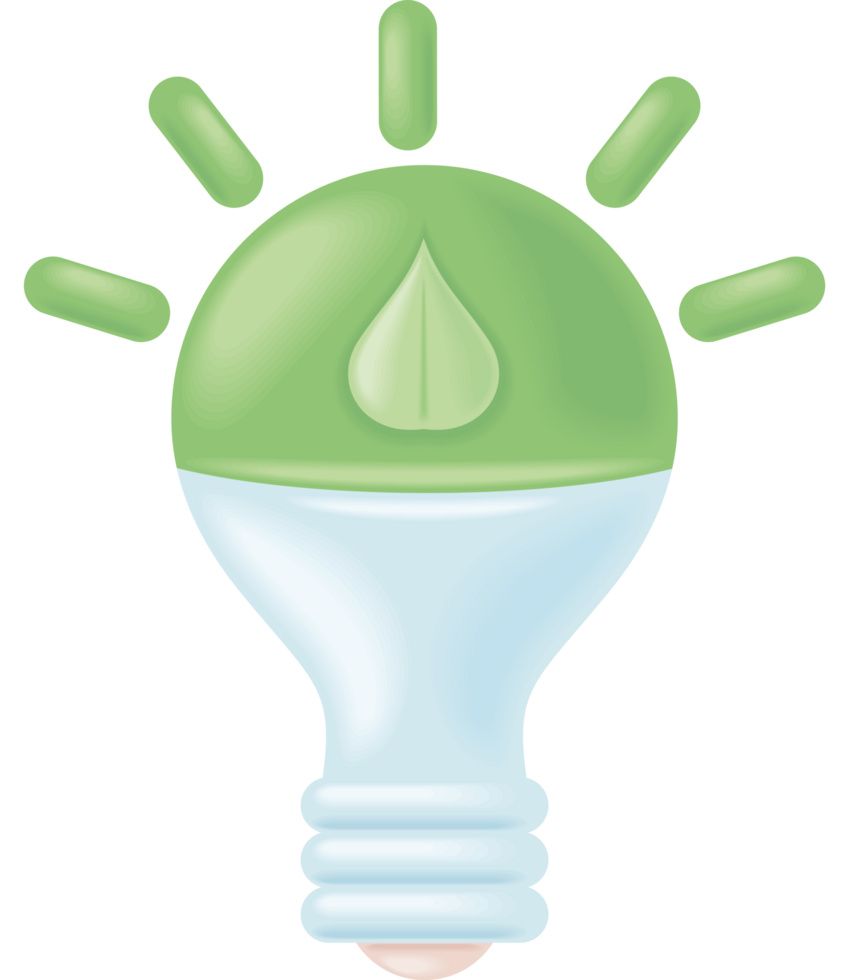 light bulb saving energy png