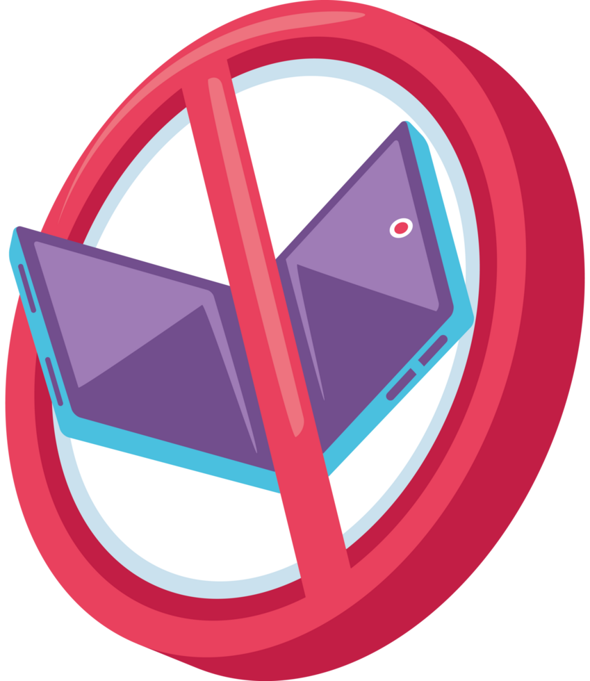 dont use smartphone warning sign png