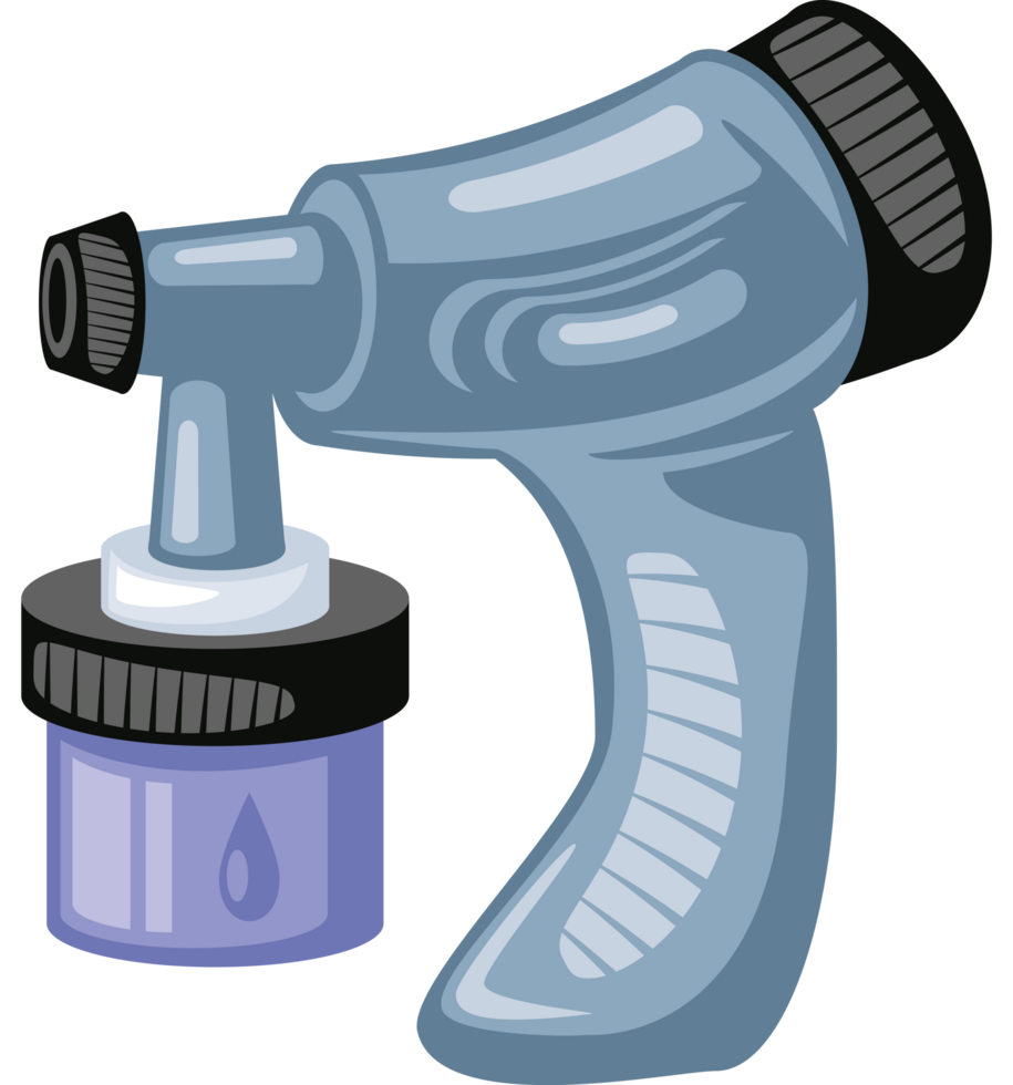 spray gun painter equipment png