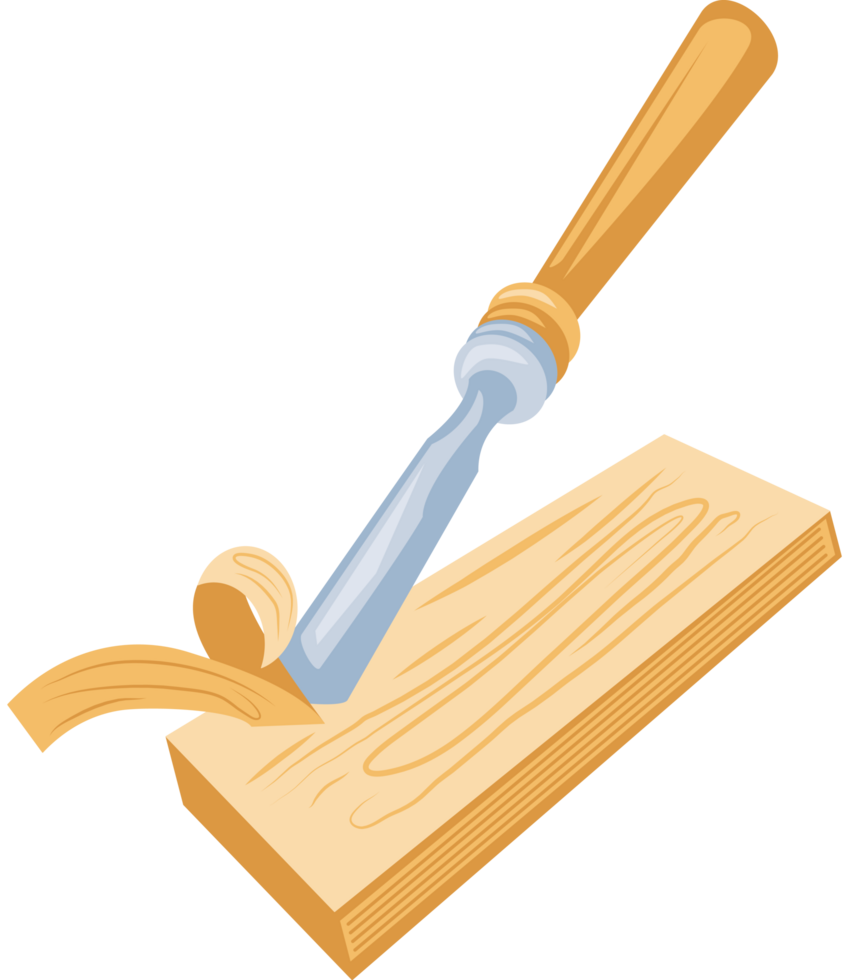 wood chisel carpenter equipment png