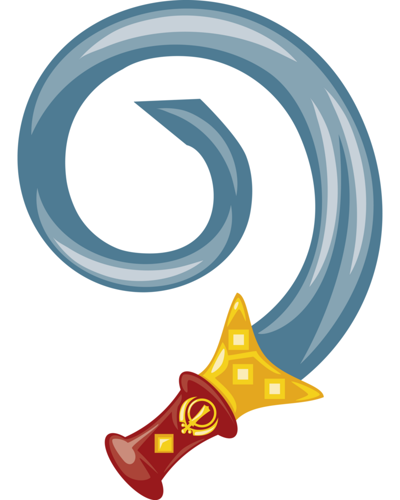 khanda singh jayanti traditional relic isolated png