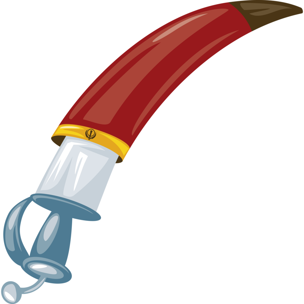 kirpan in sheath singh jayanti traditional relic png