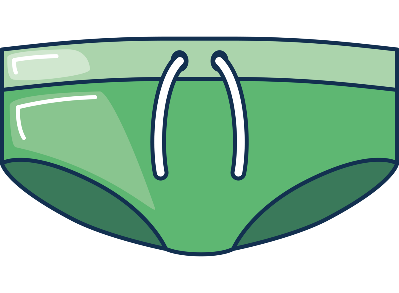 male swimsuit green summer clothes png
