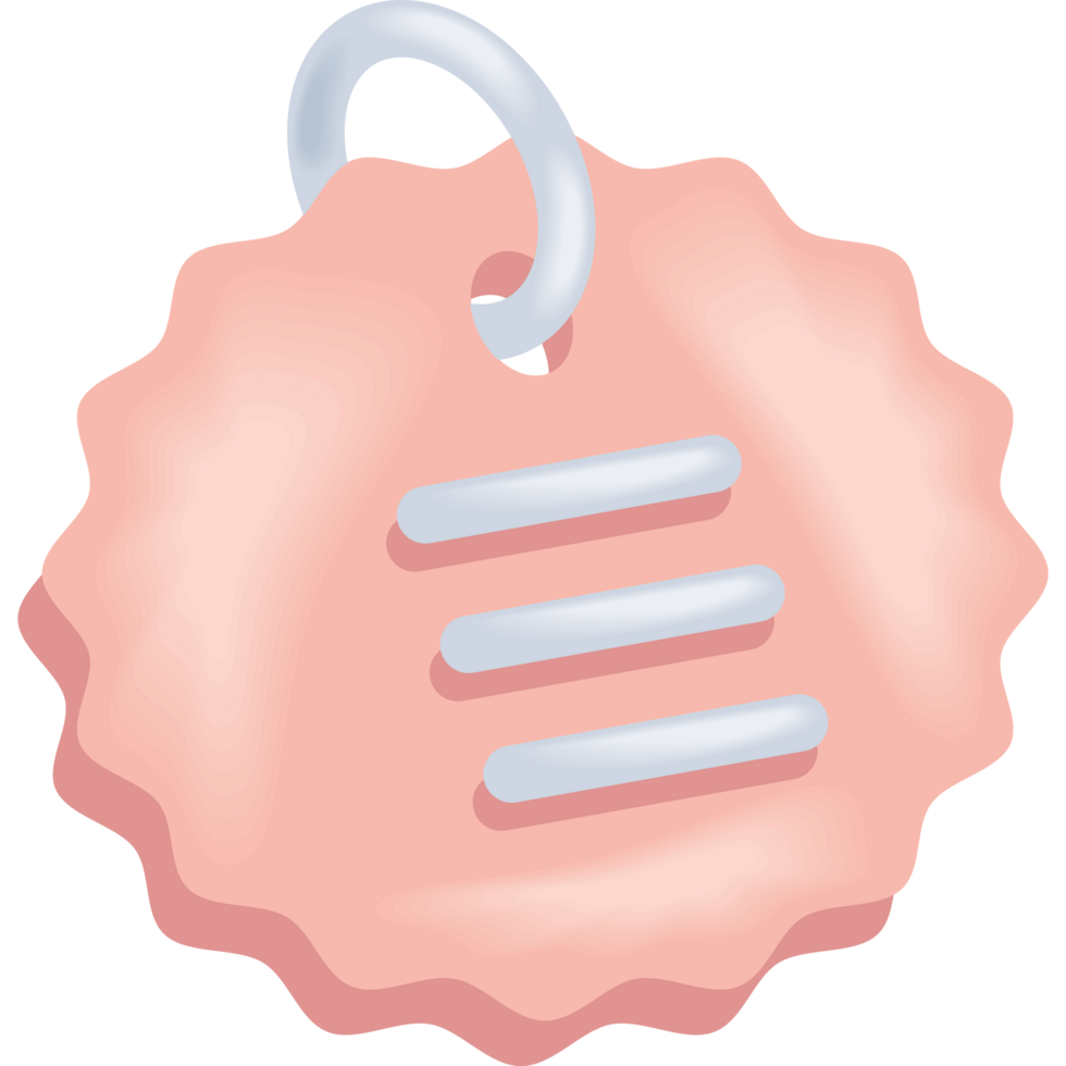 pink shopping tag commercial icon png