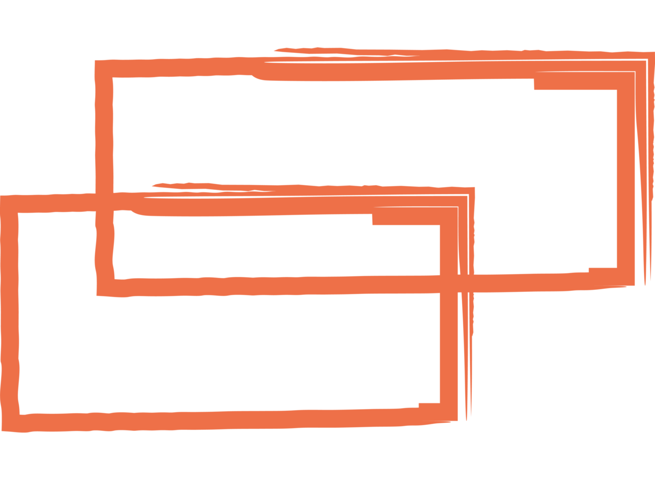 rectangles geometric shapes in brush stroke style png