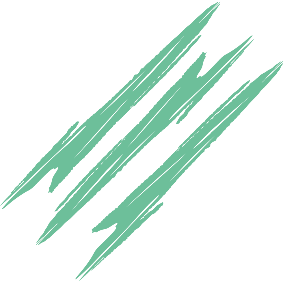 green lines brush stroke geometric shape png