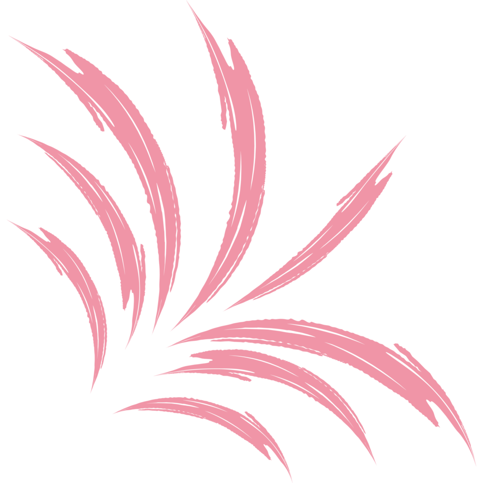 splash geometric shape in brush stroke png