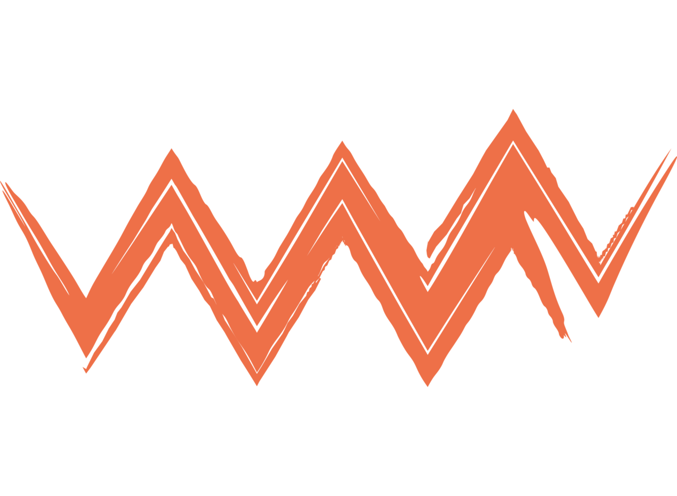 zig zag line geometric shape png