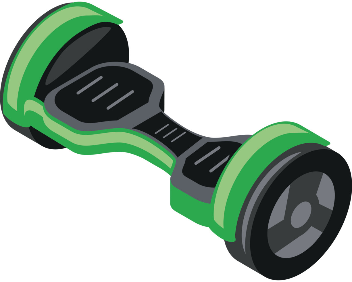 electric gyroscooter vehicle png