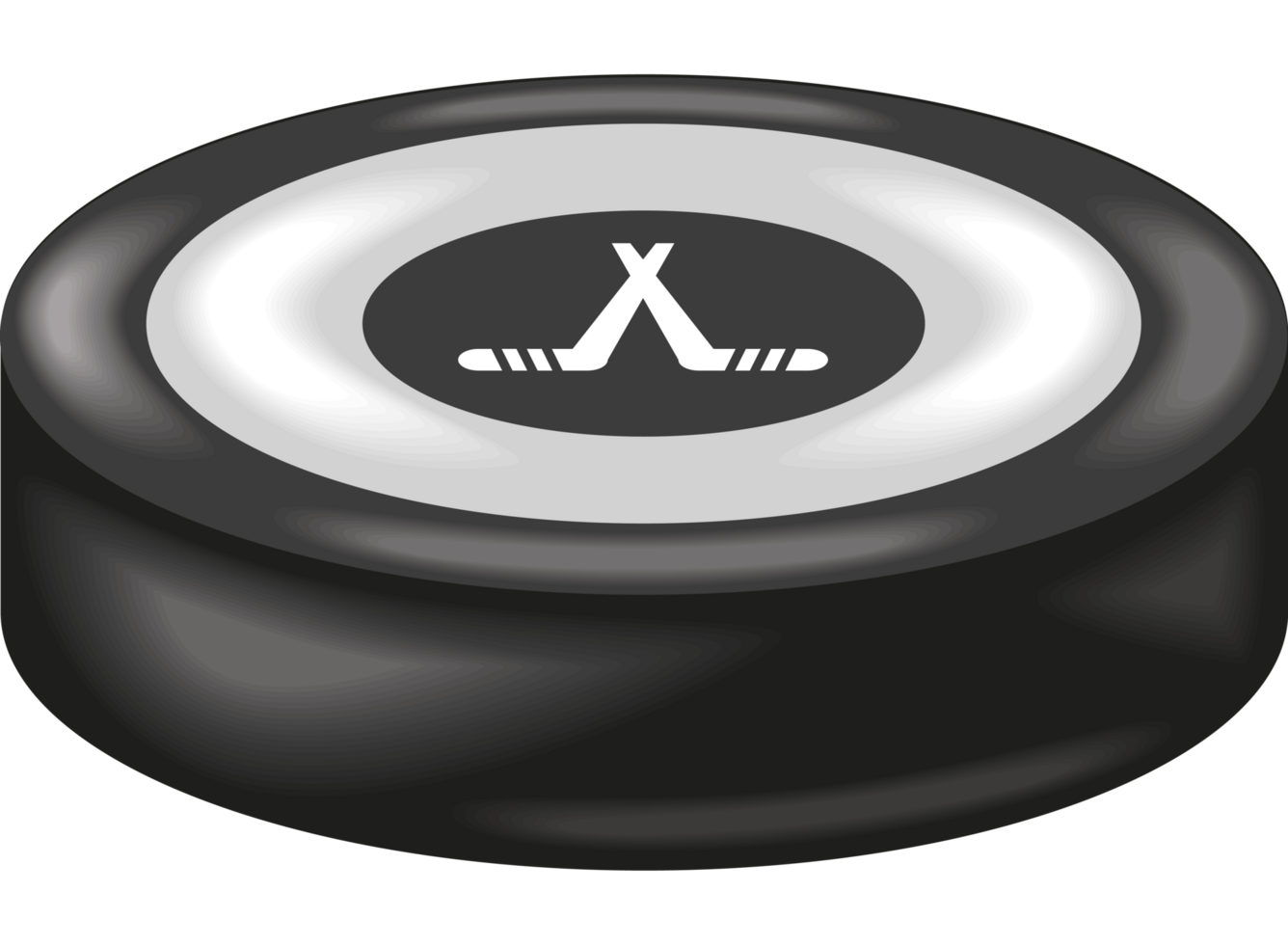 hockey puck sports equipment png