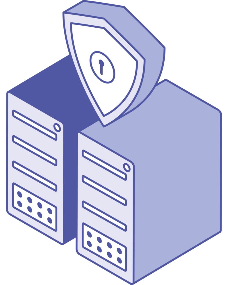 datacenter security isometric png