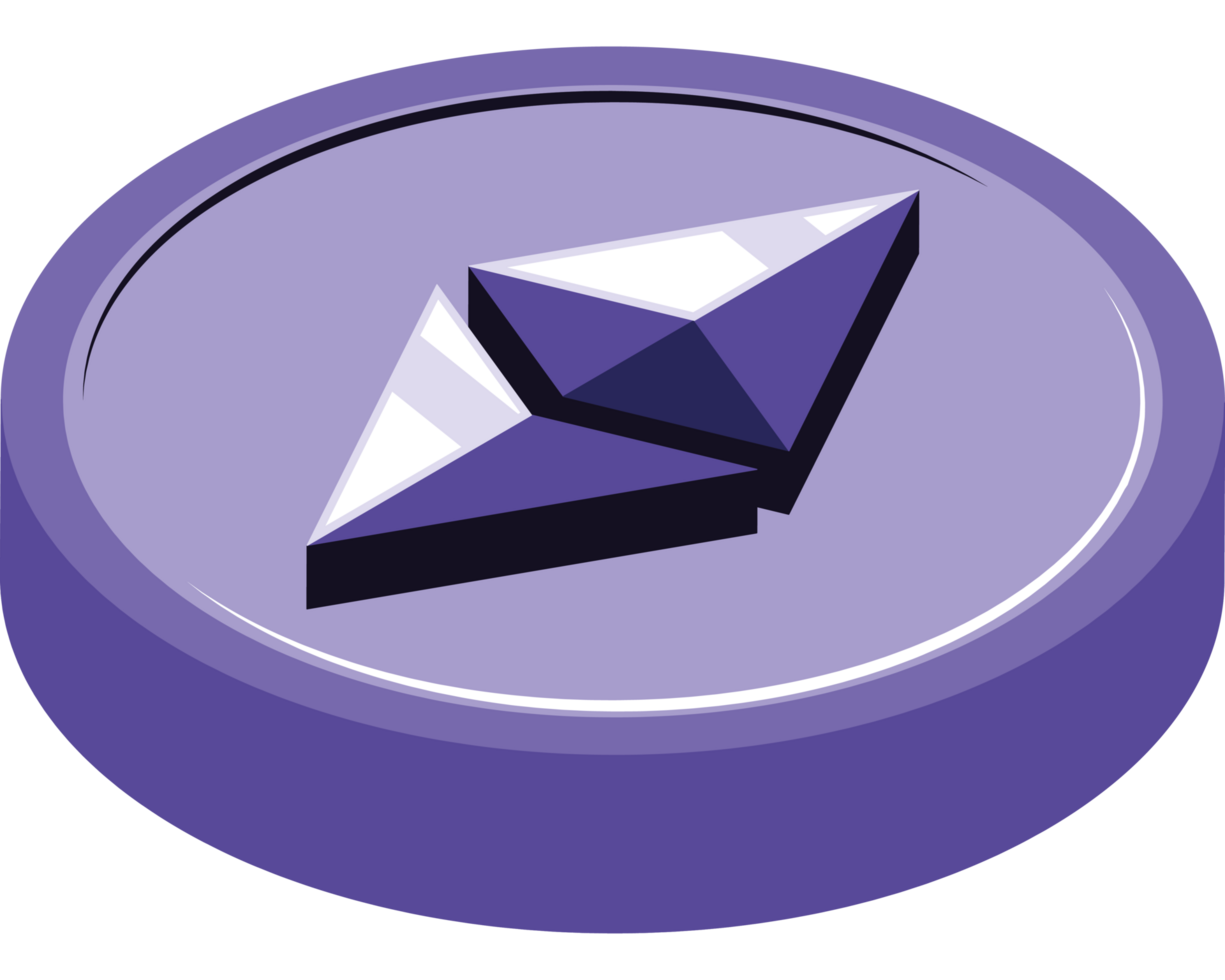 ethereum coin crypto currency design png
