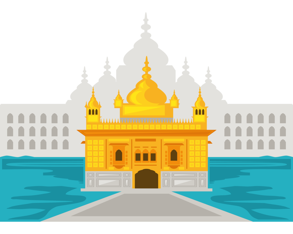 golden temple monument png