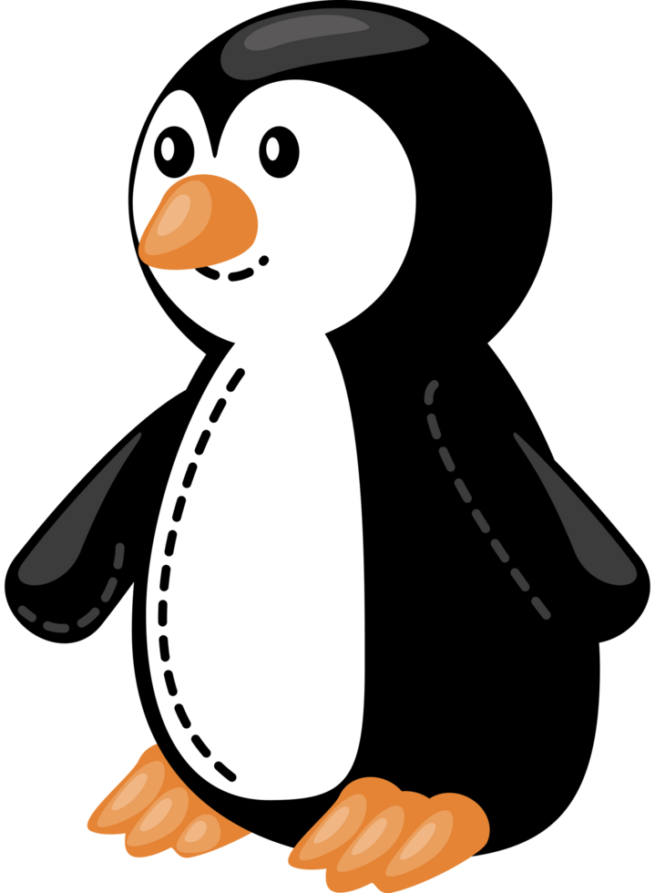 stuffed penguin toy png