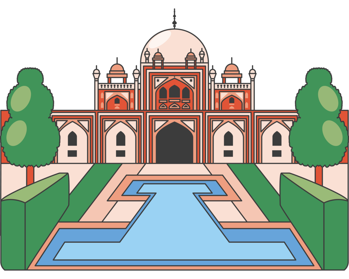 humayun tomb outside png