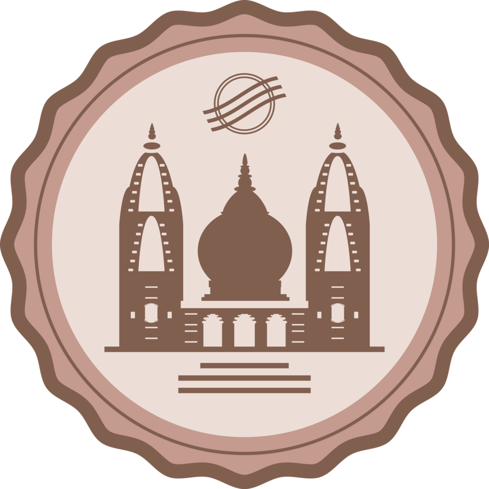 kashi vishwanath temple badge png