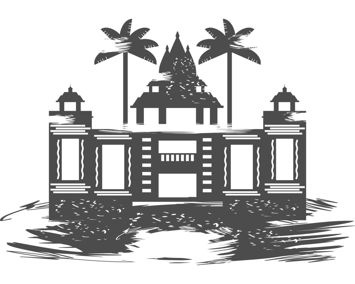 tulsi manas temple sketch png