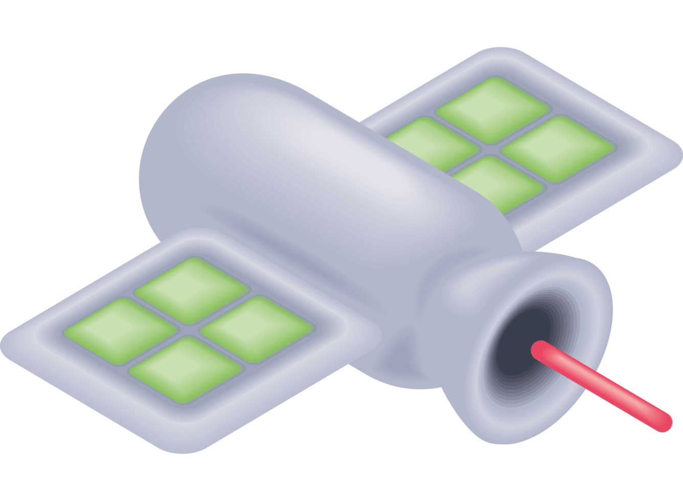 space satellite technology illustration png