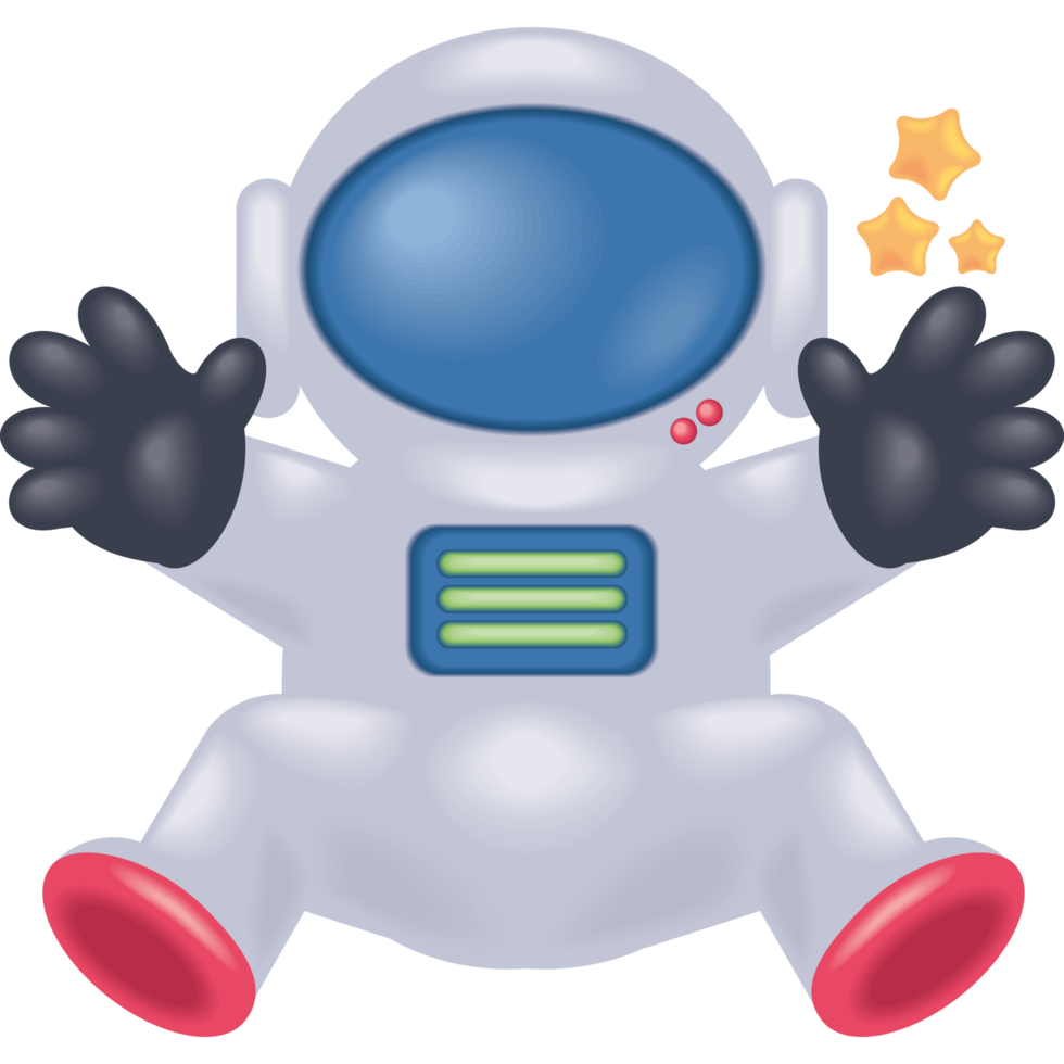 space astronaut character icon png