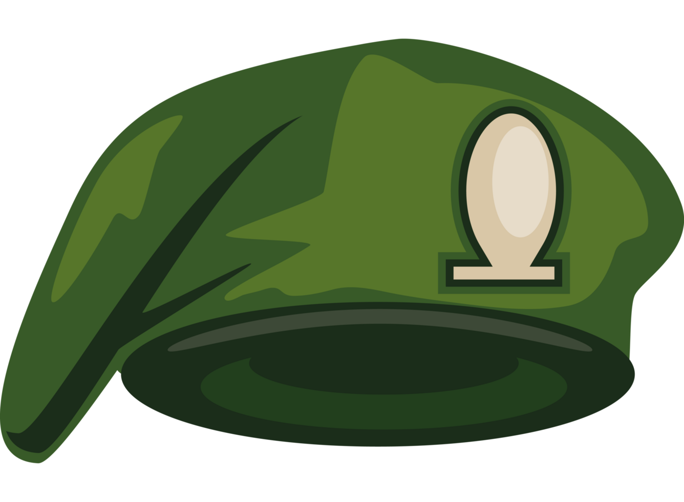 military beret hat equipment png