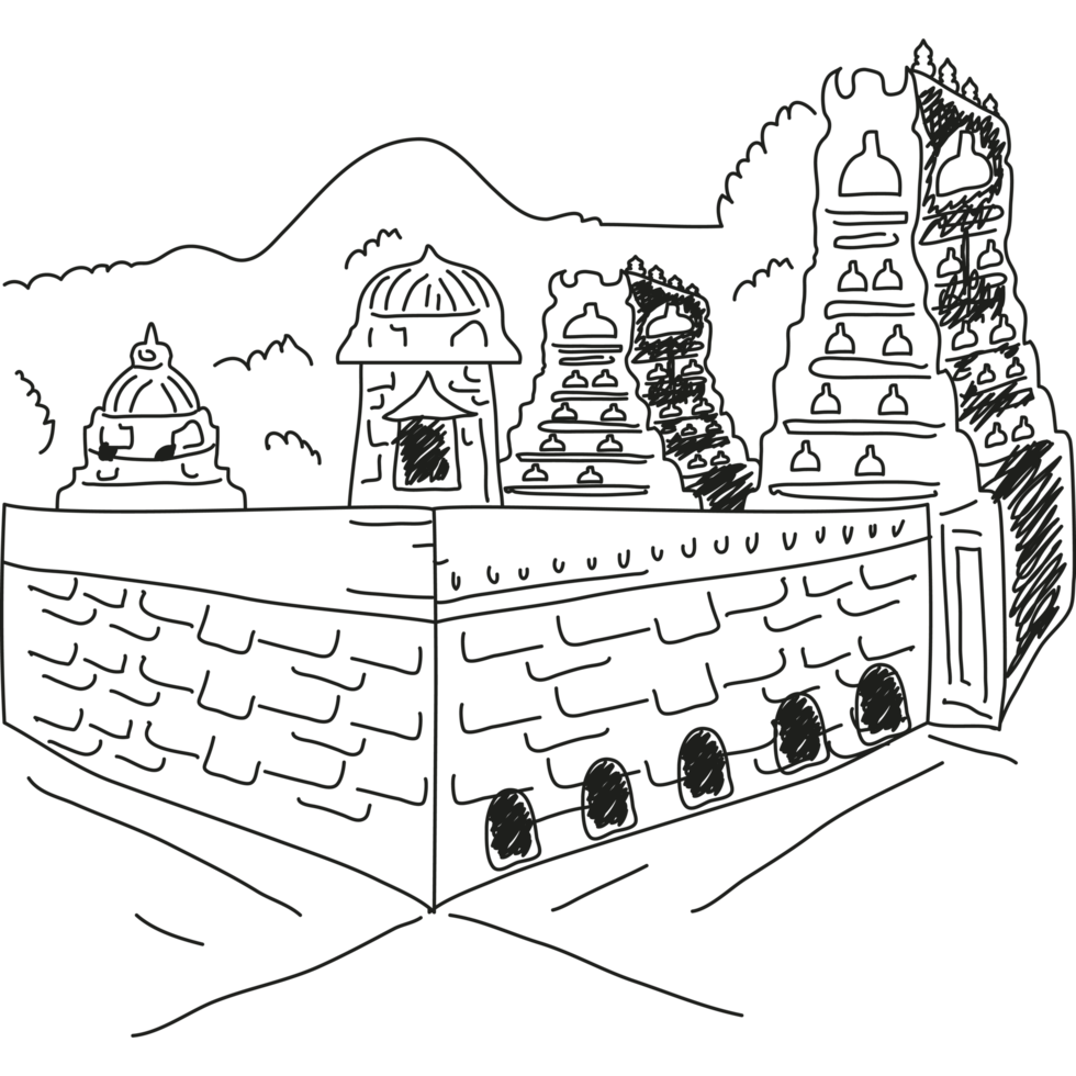 tirumala temple construction png