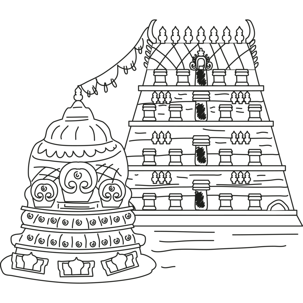 tirumala temple holy place png