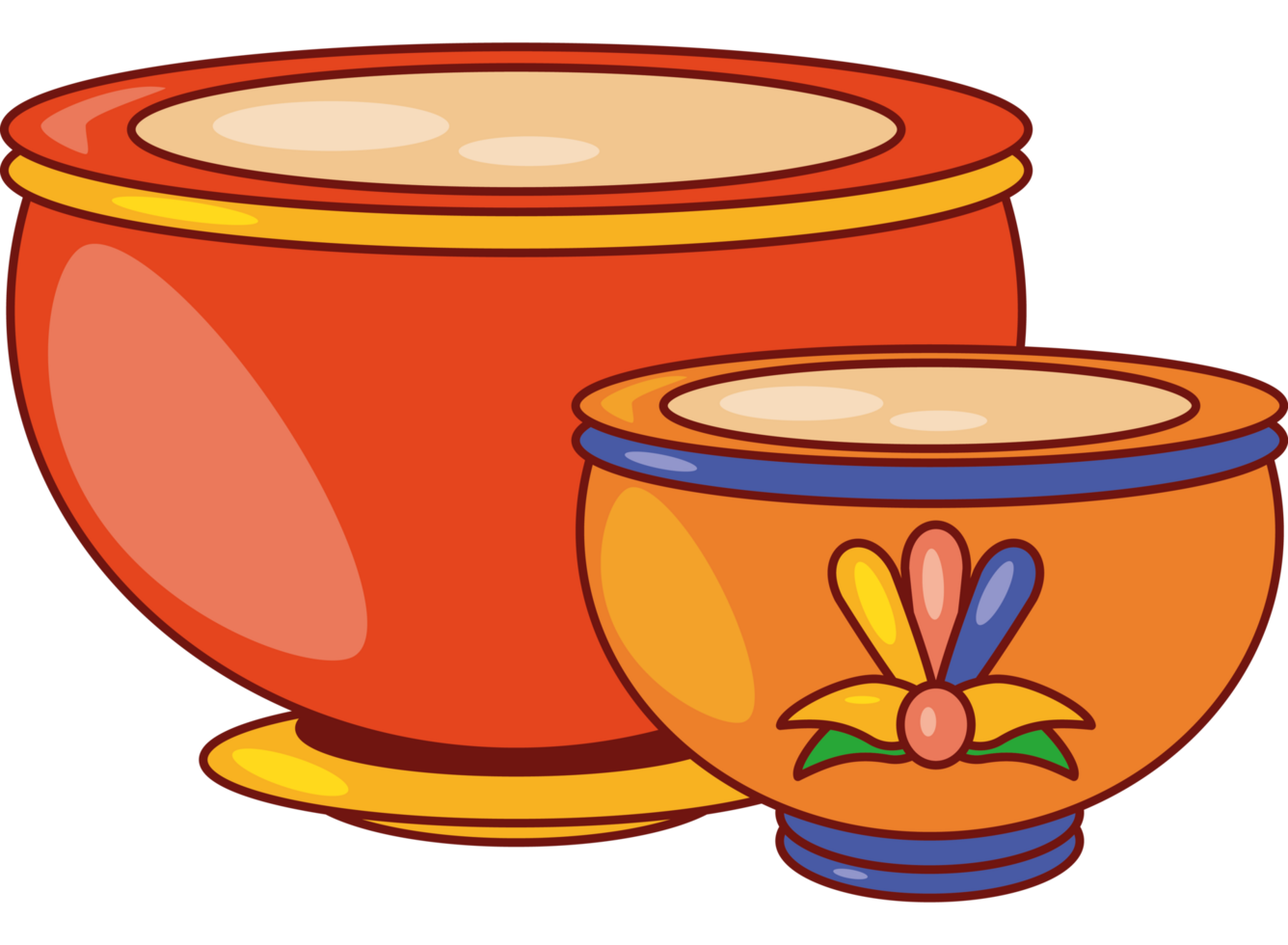 tibetan clay pottery png