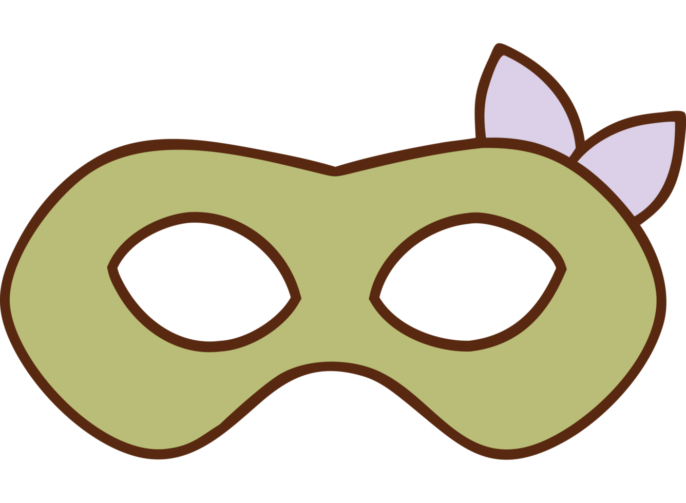Spa facial mask natural skincare icon png