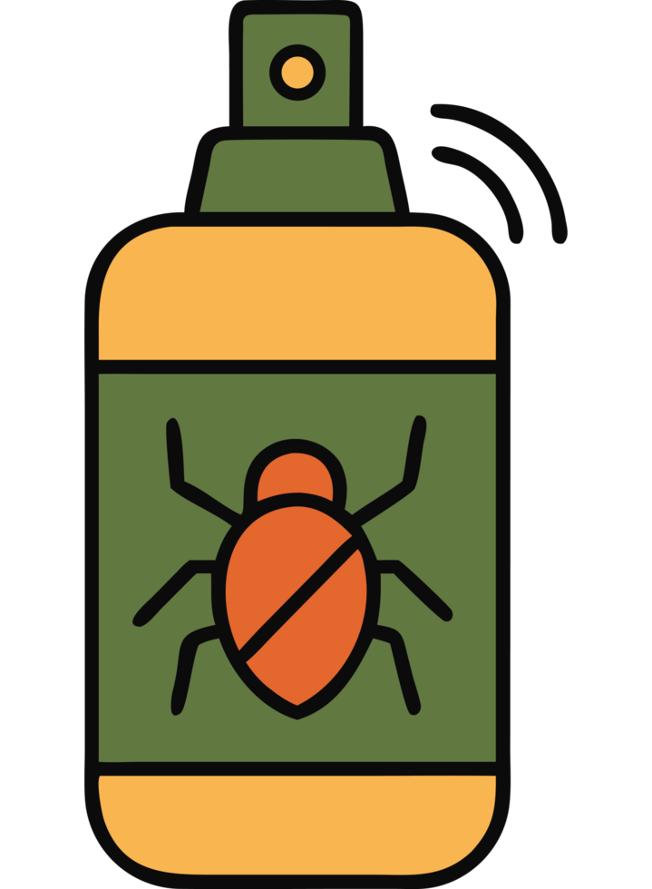 Camping insect repellent spray equipment png